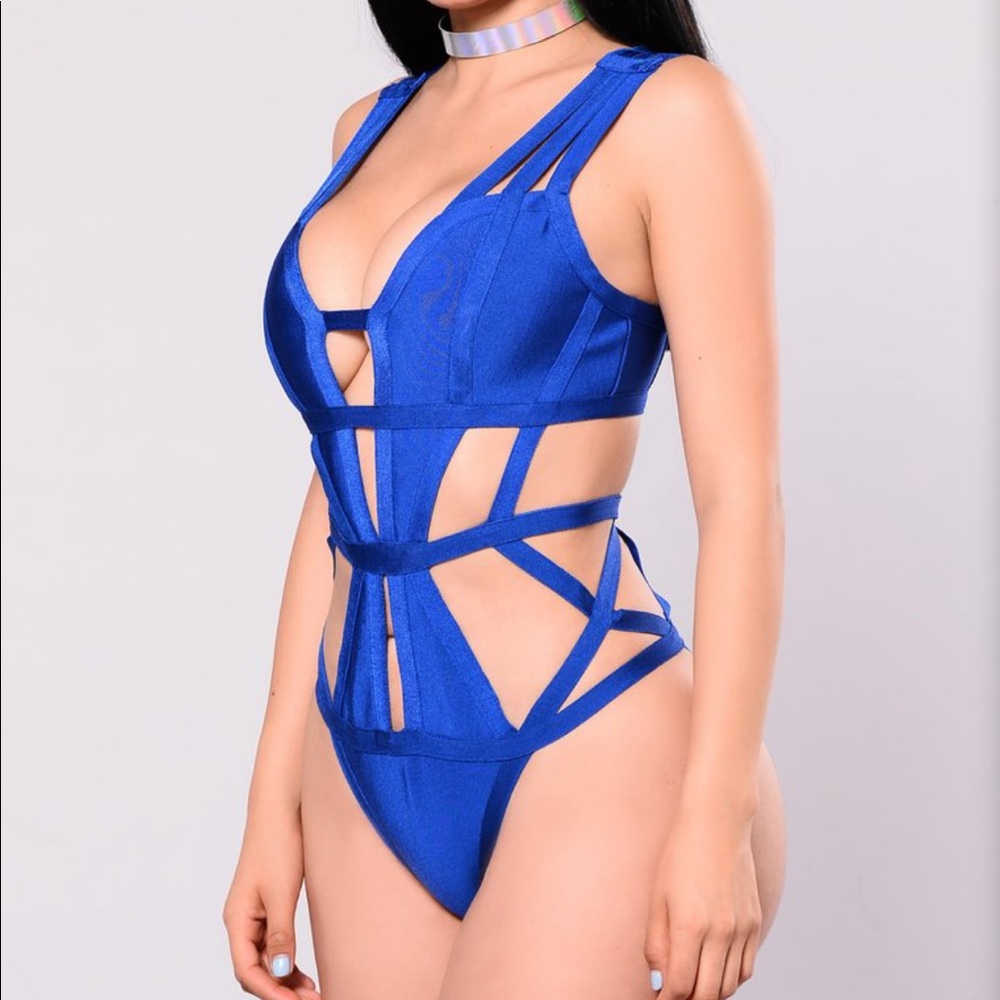 Royal Blue One Piece Swimsuit